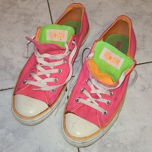 *Last chance * Double tongued converse